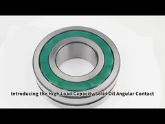 सुचारू संचालन गहरी नाली गेंद बीयरिंग ठोस तेल बीयरिंग उच्च भार क्षमता सील डिजाइन