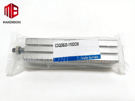 खरीदें CQS Compact Cylinder with 110mm Stroke Double-Acting Magnetic Piston for Yin Auto Cutter Machine online manufacture